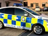 Un coche de la Policía Local de Algeciras.