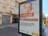 El cartel de la campaña que el Ayuntamiento de Almería a ordenado retirar.
