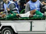 Endrick se marcha en camilla lesionado en vísperas a la Copa América.