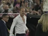 Massimiliano Allegri en la final de la Copa italiana
