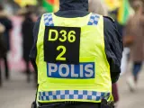 Un agente de policía de Suecia, en una imagen de archivo.