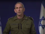 El portavoz militar israelí, Daniel Hagari FUERZAS ARMADAS DE ISRAEL 18/5/2024