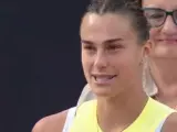 Sabalenka, tras perder la final del WTA 1.000 de Roma.