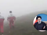 La niebla dificulta la búsqueda del helicóptero del presidente iraní estrellado en Azerbaiyán