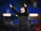 Manager Emma Hayes of Chelsea celebrates after the UEFA Women’s Champions League, Quarter-finals, 2nd leg football match between Chelsea and Olympique Lyonnais (Lyon) on March 30, 2023 at Stamford Bridge in London, England - Photo Ashley Western / Colorsport / DPPI Ashley Western / Colorsport / Dp / Afp7 / Europa Press (Foto de ARCHIVO) 30/3/2023 ONLY FOR USE IN SPAIN