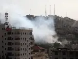 Explosión en la Franja de Gaza.
