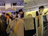 Un muerto y decenas de heridos por "fuertes turbulencias" y una abrupta caída de 6.000 pies en un vuelo de Londres a Singapur