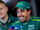 Fernando Alonso tras el GP de Emilia Romaña