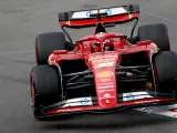 MONTE-CARLO, MONACO - MAY 24: Charles Leclerc of Monaco driving the (16) Ferrari SF-24 on track during practice ahead of the F1 Grand Prix of Monaco at Circuit de Monaco on May 24, 2024 in Monte-Carlo, Monaco. (Photo by Peter Fox - Formula 1/Formula 1 via Getty Images)