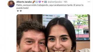 Alberto Jarabo se convierte en el cupido de las elecciones.
