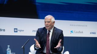 Josep Borrell durante la Reunión Cercle d'Economia.
