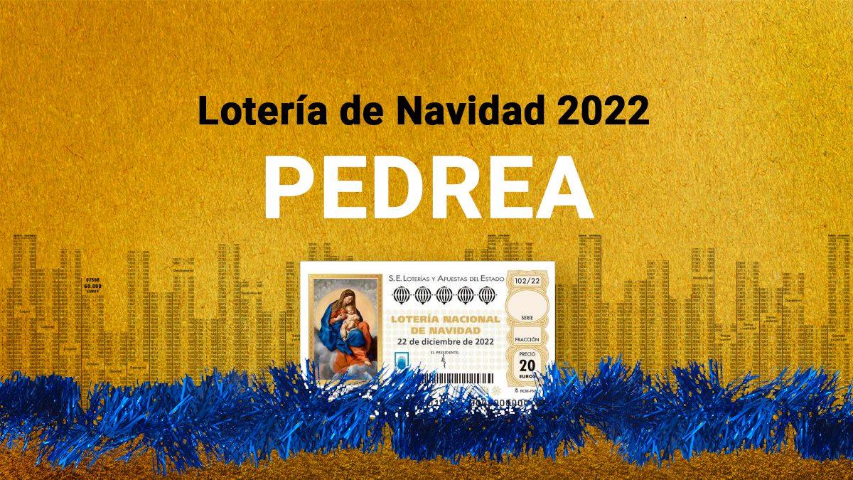 ⭐ Pedrea de la lotería de Navidad 2022: estos son los números premiados con  mil euros