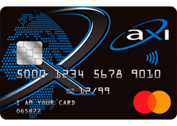 tarjeta de crédito Axi card