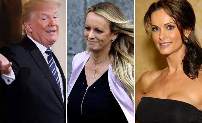 Donald Trump, Stormy Daniels y Karen McDougal, un escándalo a tres bandas.