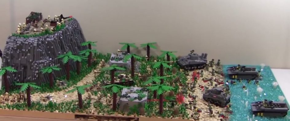 Vídeo: Vídeo: Recreación épica con piezas de Lego de una famosa batalla