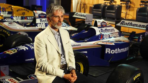 Damon Hill, campeón del mundo de Fórmula 1 en 1996.