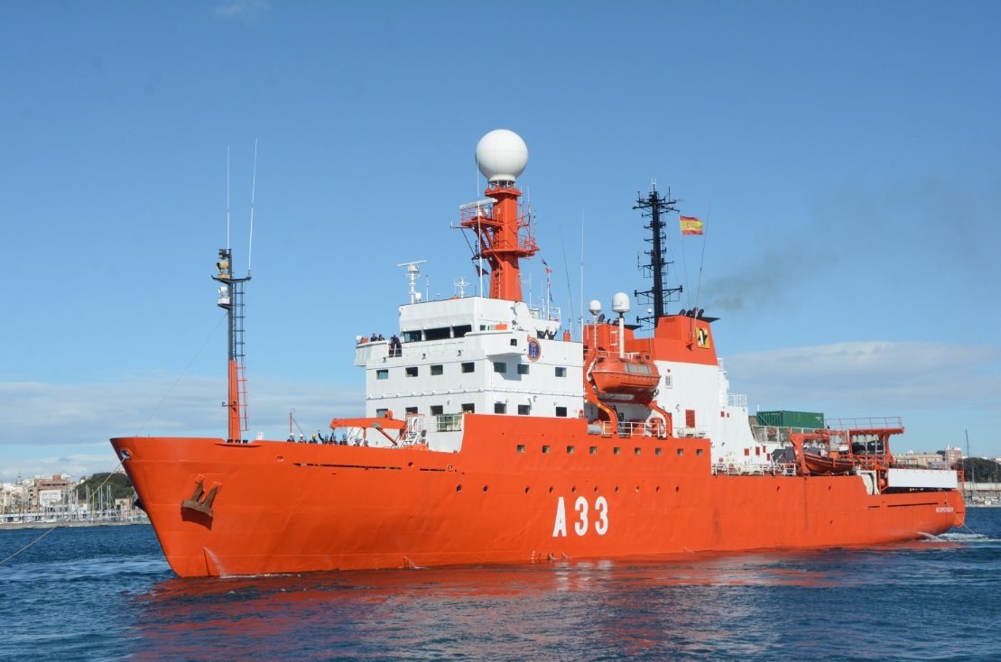 Imagen del barco BIO Hespérides