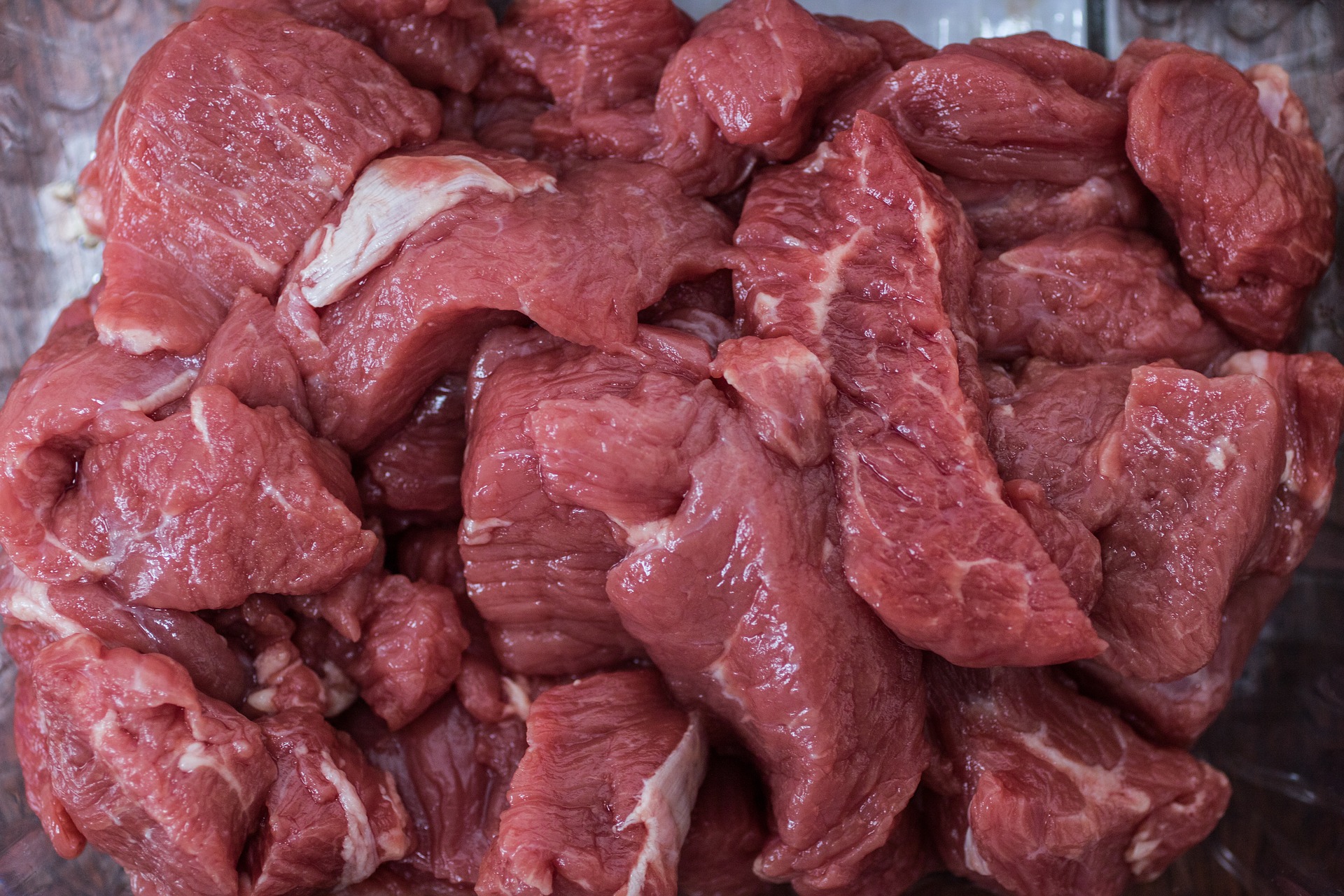 Red meat in a file image.