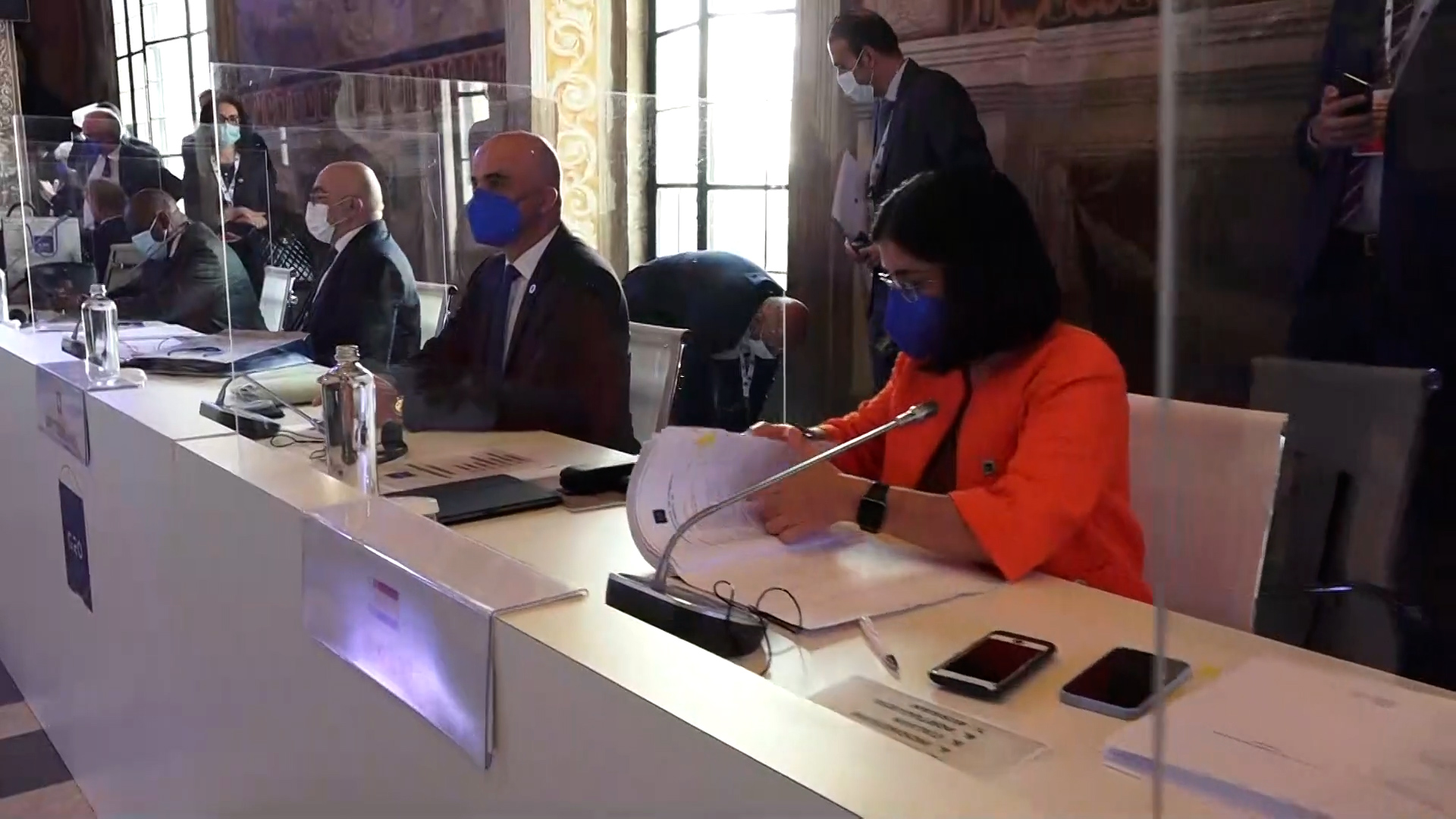 Vídeo: Darias asiste a la reunión del G20 de la Salud en Roma