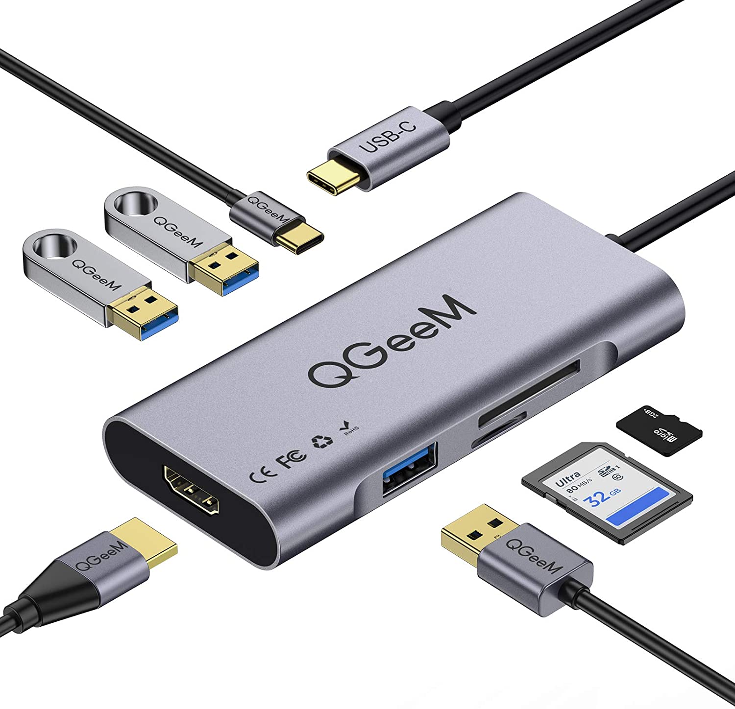 Las mejores ofertas en Conector USB 3.0 un cables USB, hubs y adaptadores