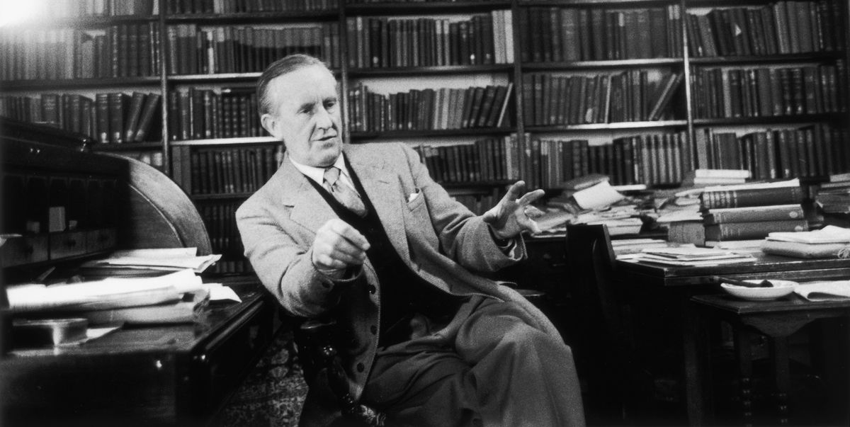 JRR Tolkien, author of 'The Lord of the Rings'.