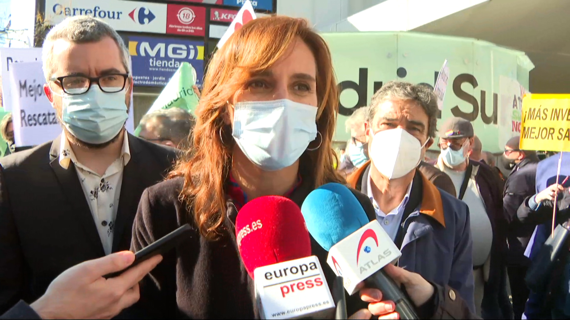 Vídeo: Mónica García critica la gestión de la sanidad pública por parte del  Gobierno de Madrid