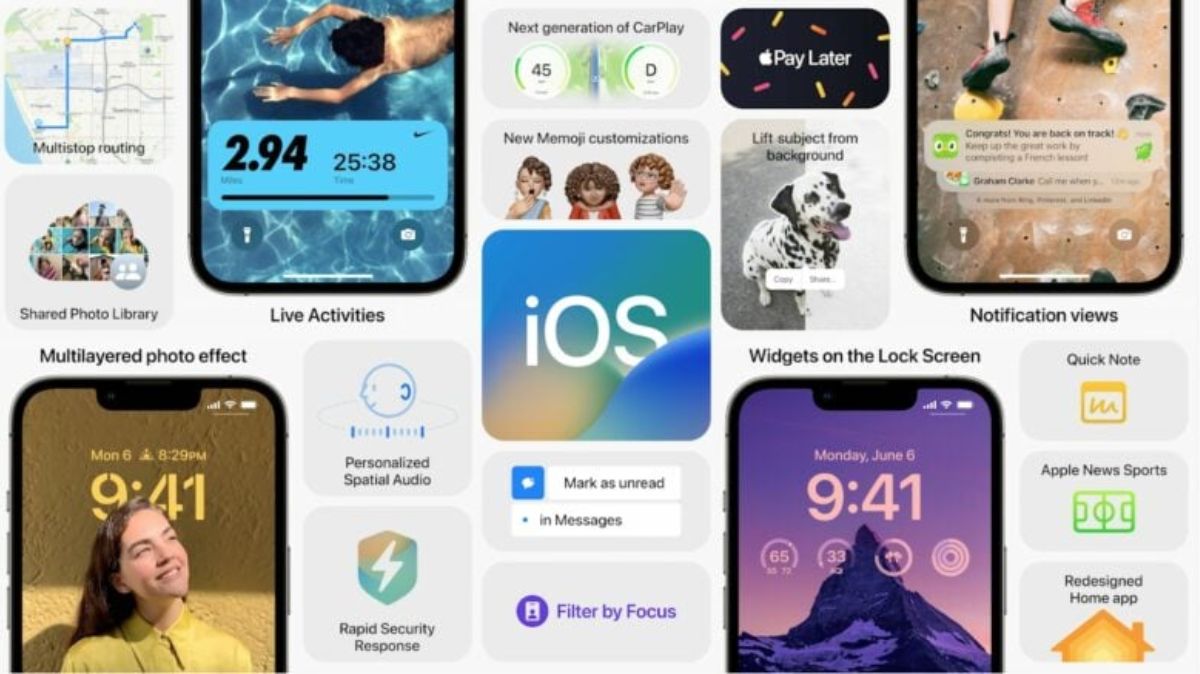 iOS 16 will allow more personalization, privacy and security for the user.