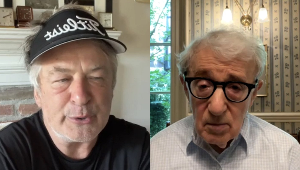 Alec Baldwin interviews Woody Allen on Instagram