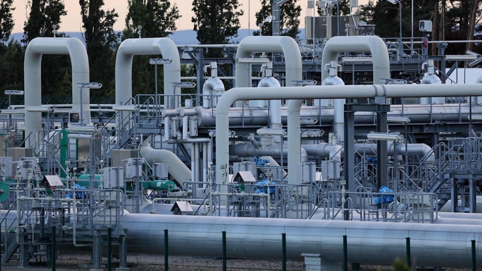 Nord Stream 1 To Germany.  Russian Gas Is Received Again Through