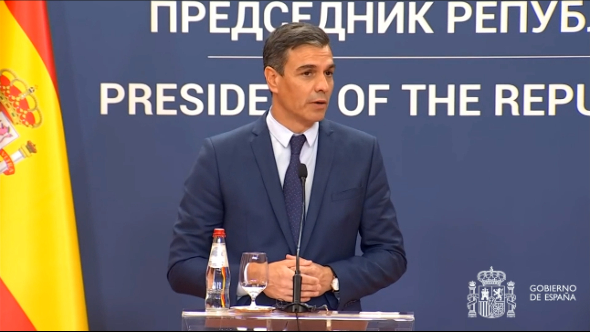 Sanchez Confirms Spain Fully Supports Serbia In Relation To Kosovos