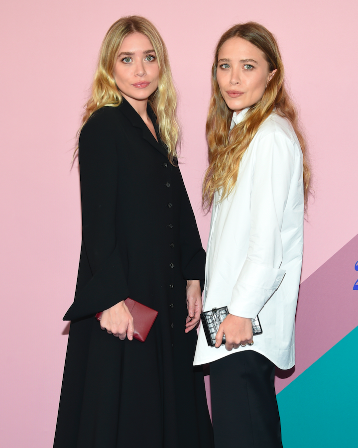 Ashley Olsen and Mary-Kate Olsen at the CFDA Fashion Awards, 2017