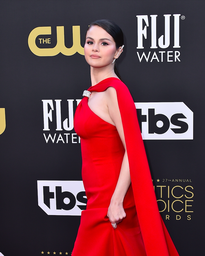 Selena Gomez at the 2022 Critics Choice Awards