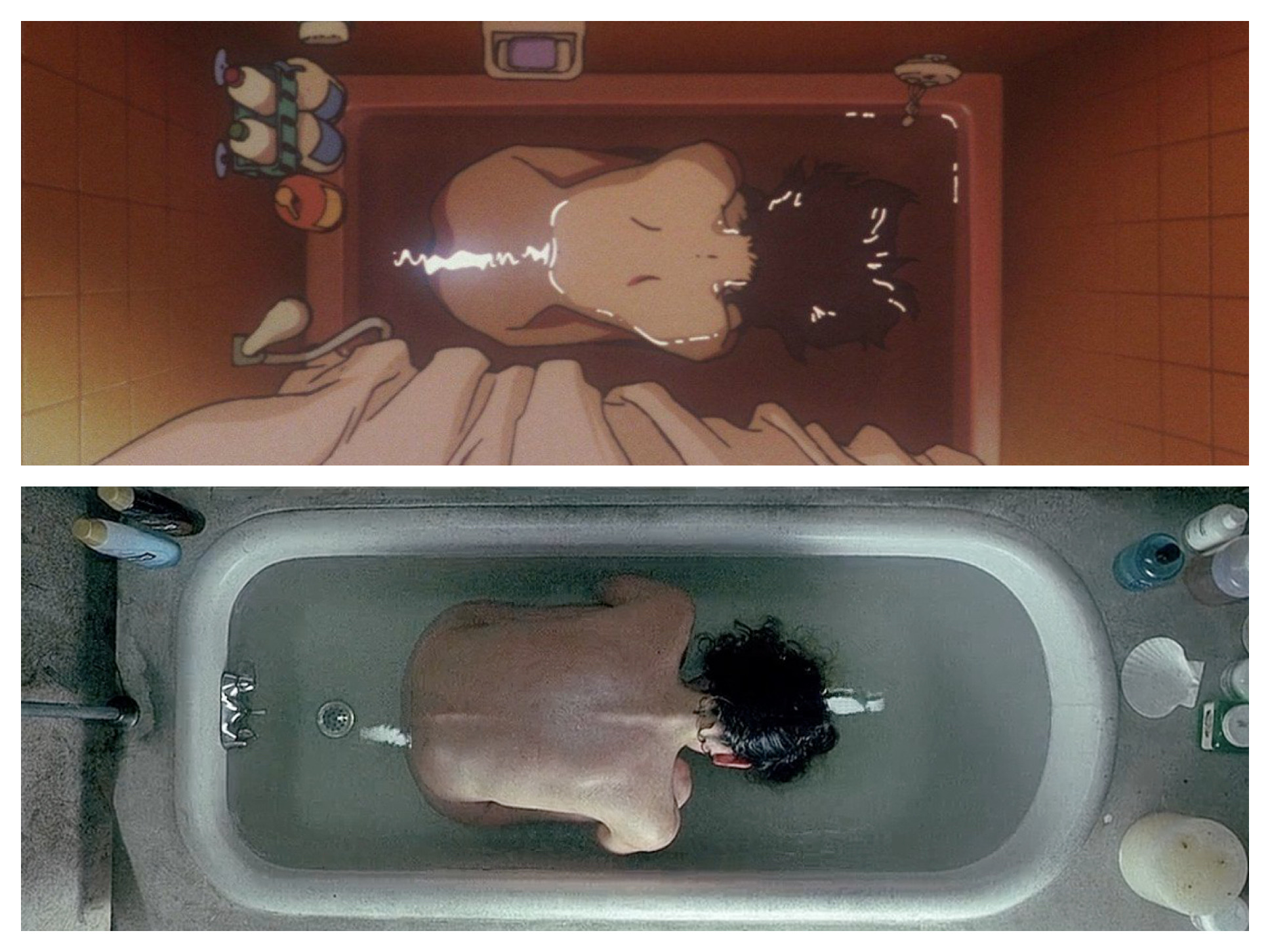 Comparison between 'Perfect Blue' and 'Requiem for a Dream'