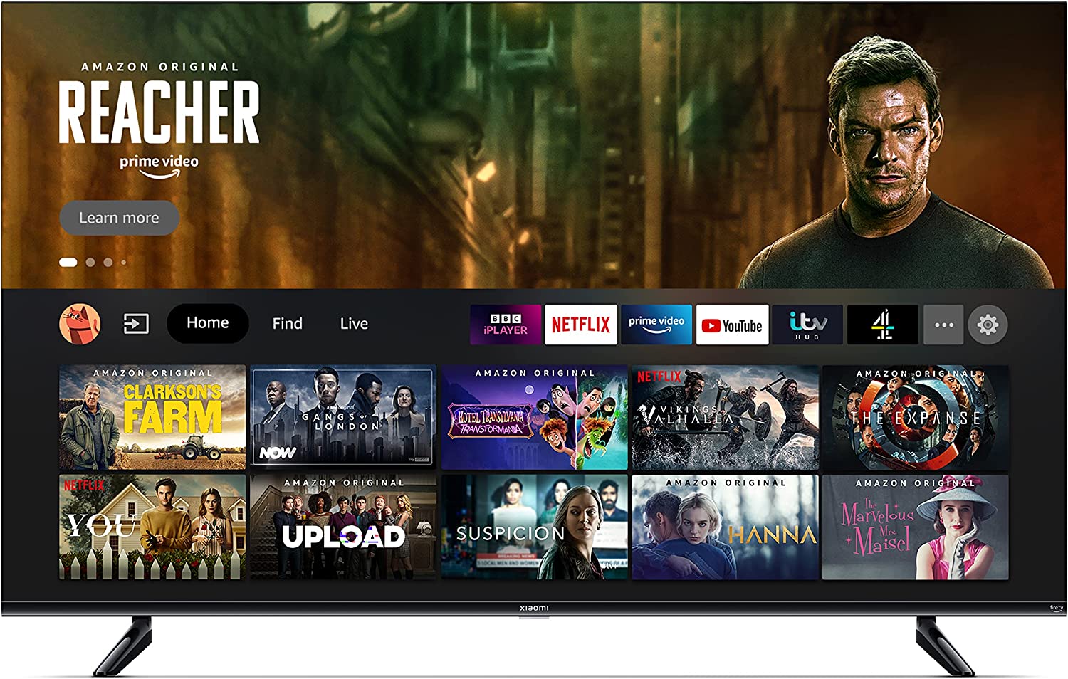Smart TV has a wide variety of streaming platforms available.