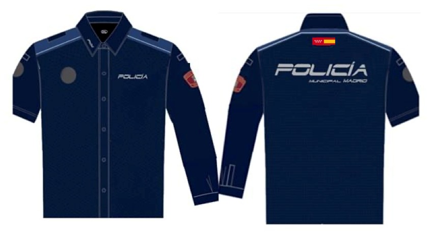 Diseño del nuevo uniforme de la Policía Municipal de Madrid.