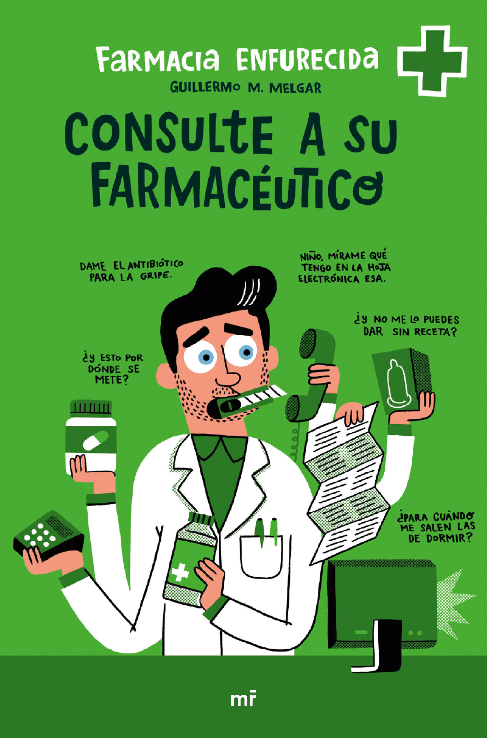 Cover of the book 'Consult your pharmacist'.