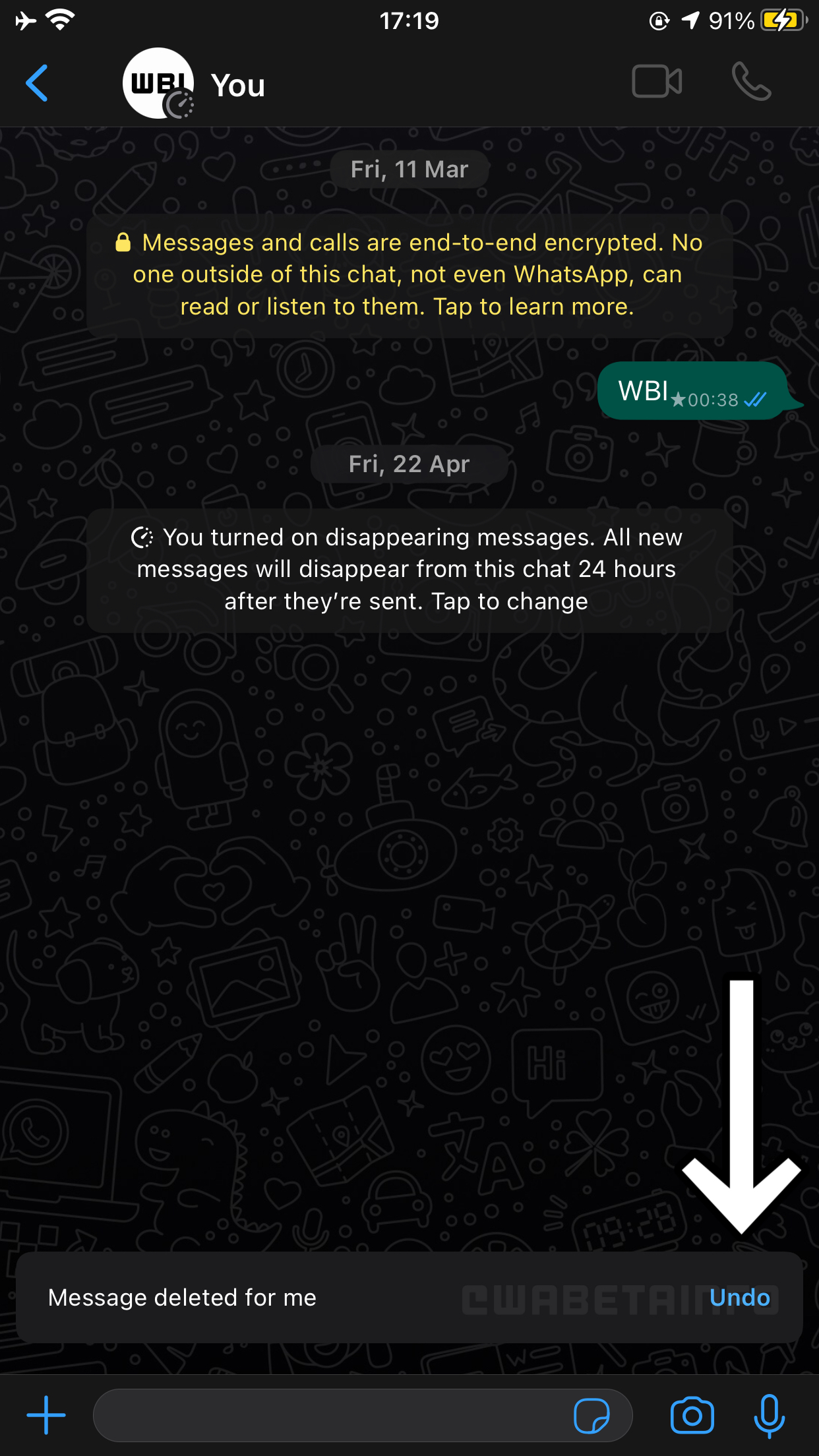 New WhatsApp feature.