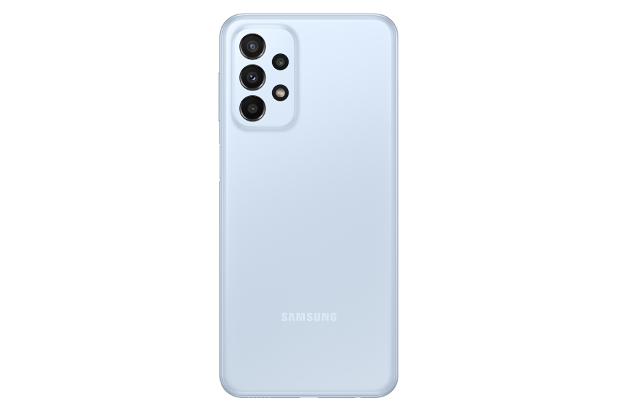 The rear design of the Galaxy A23 5G