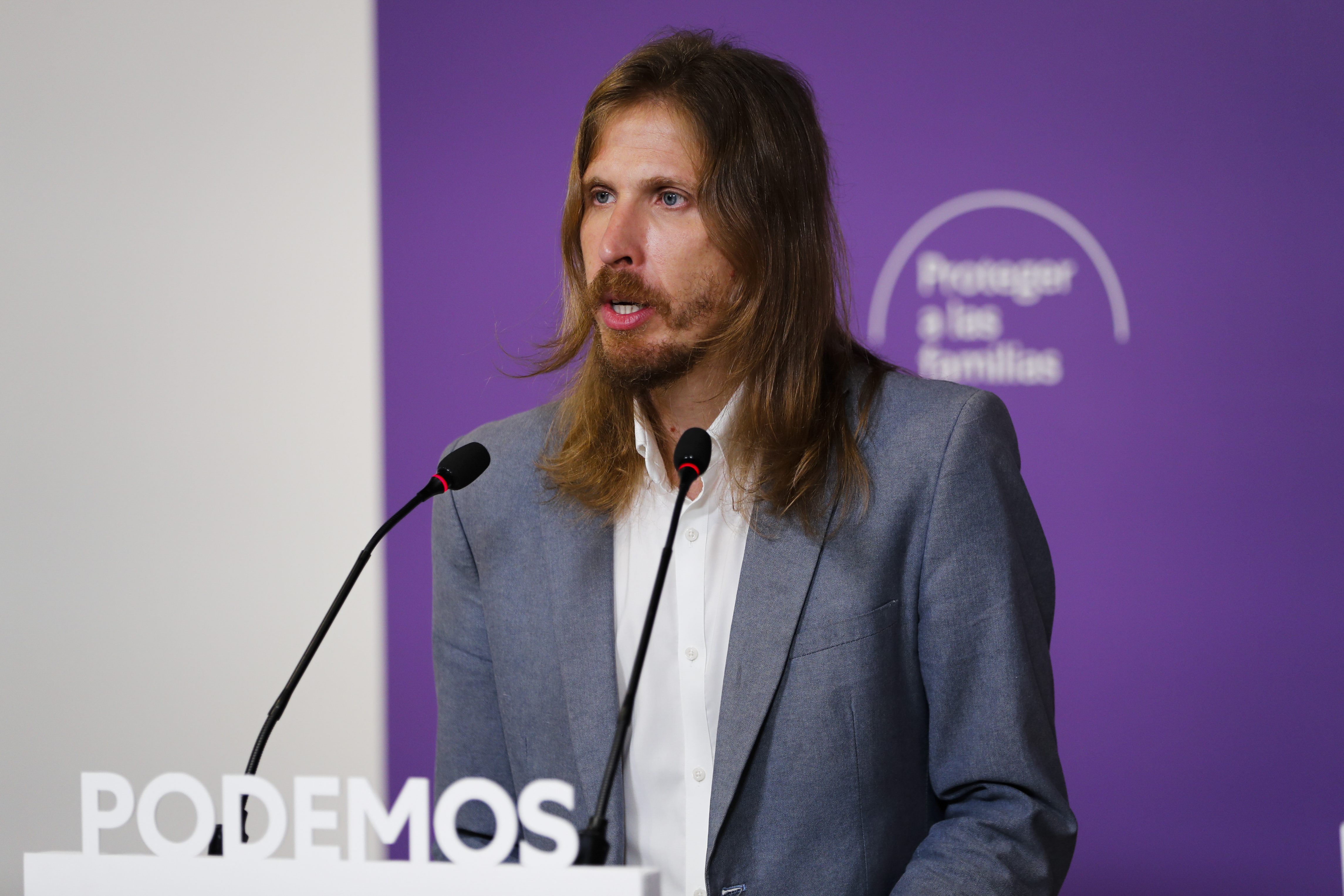 Pablo Fernández, portavoz de Podemos.