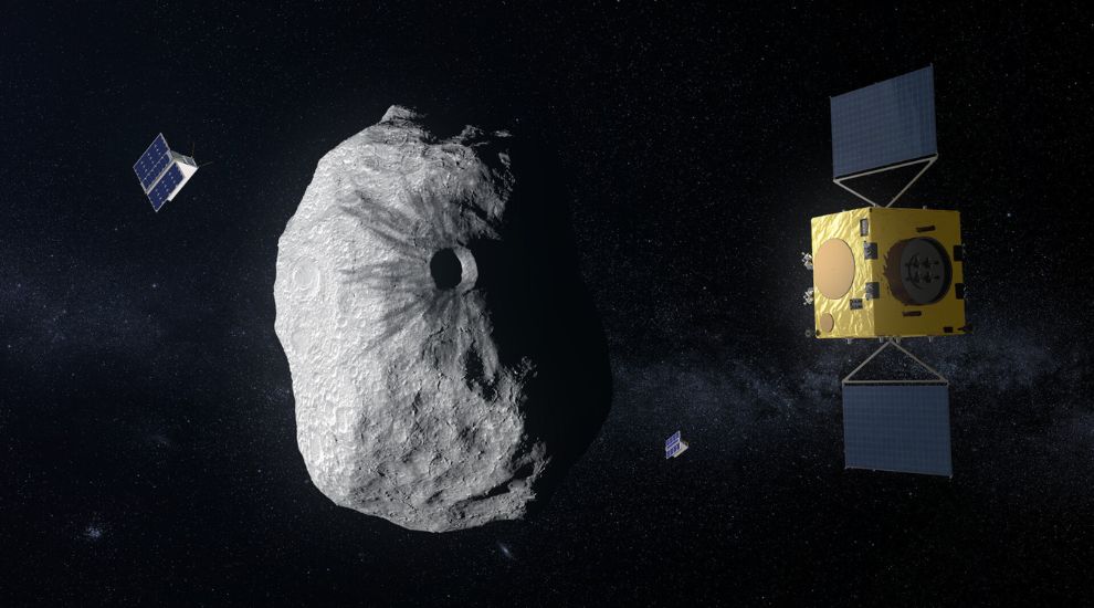 The HERA mission will carry two CubeSats to collect information about the binary asteroid system.