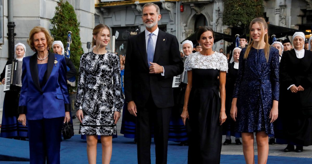 The royal family at the Princess of Asturias Awards