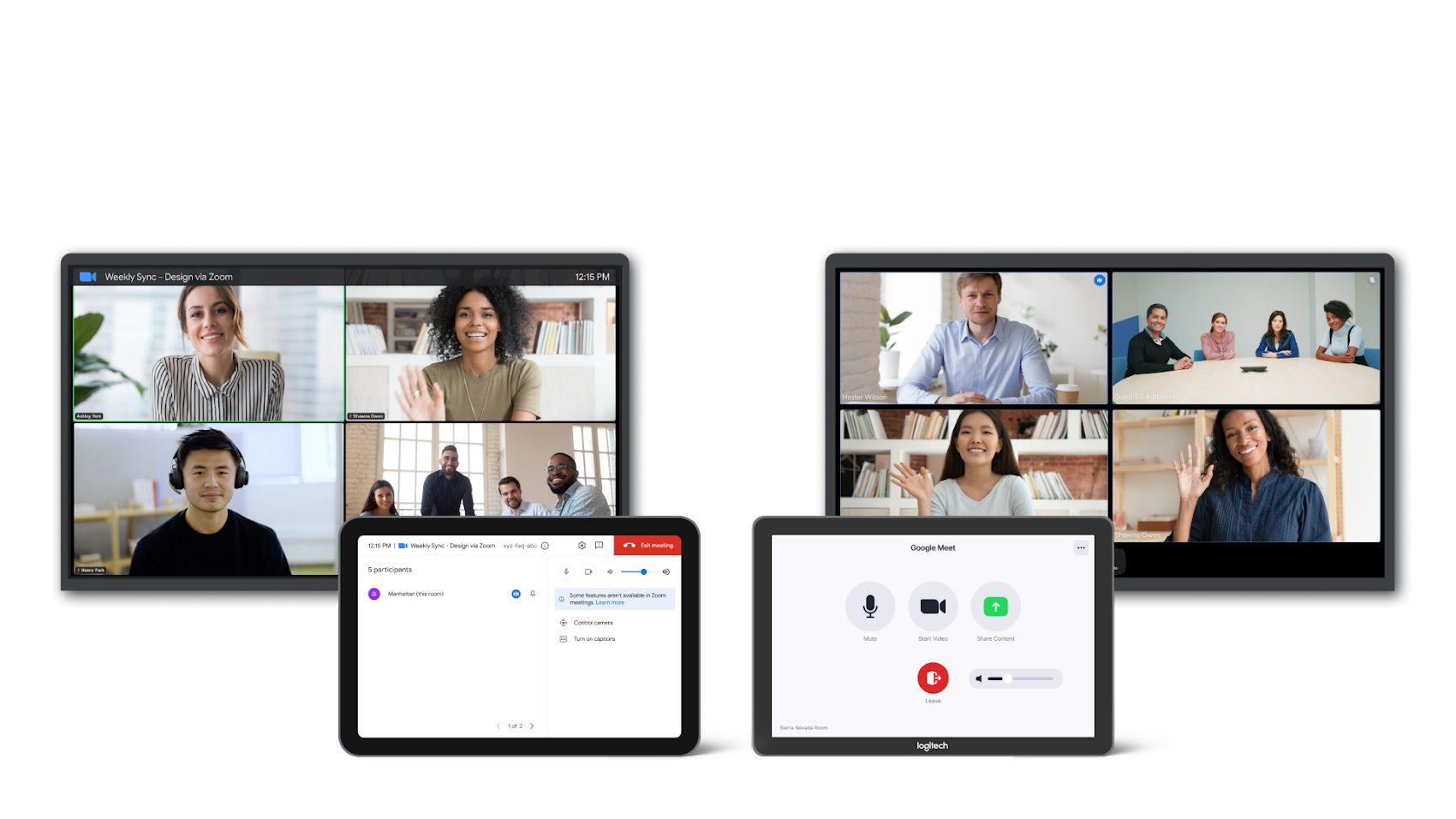 Zoom users will be able to join Meet video calls and vice versa.