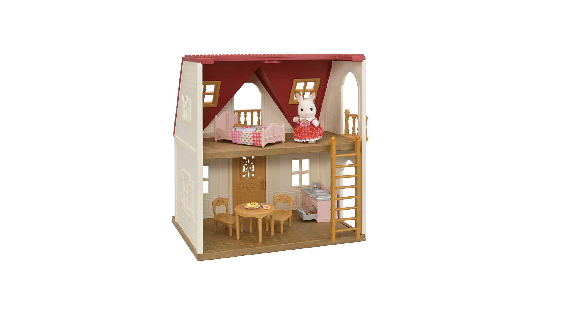 The Sylvanian Families country house.
