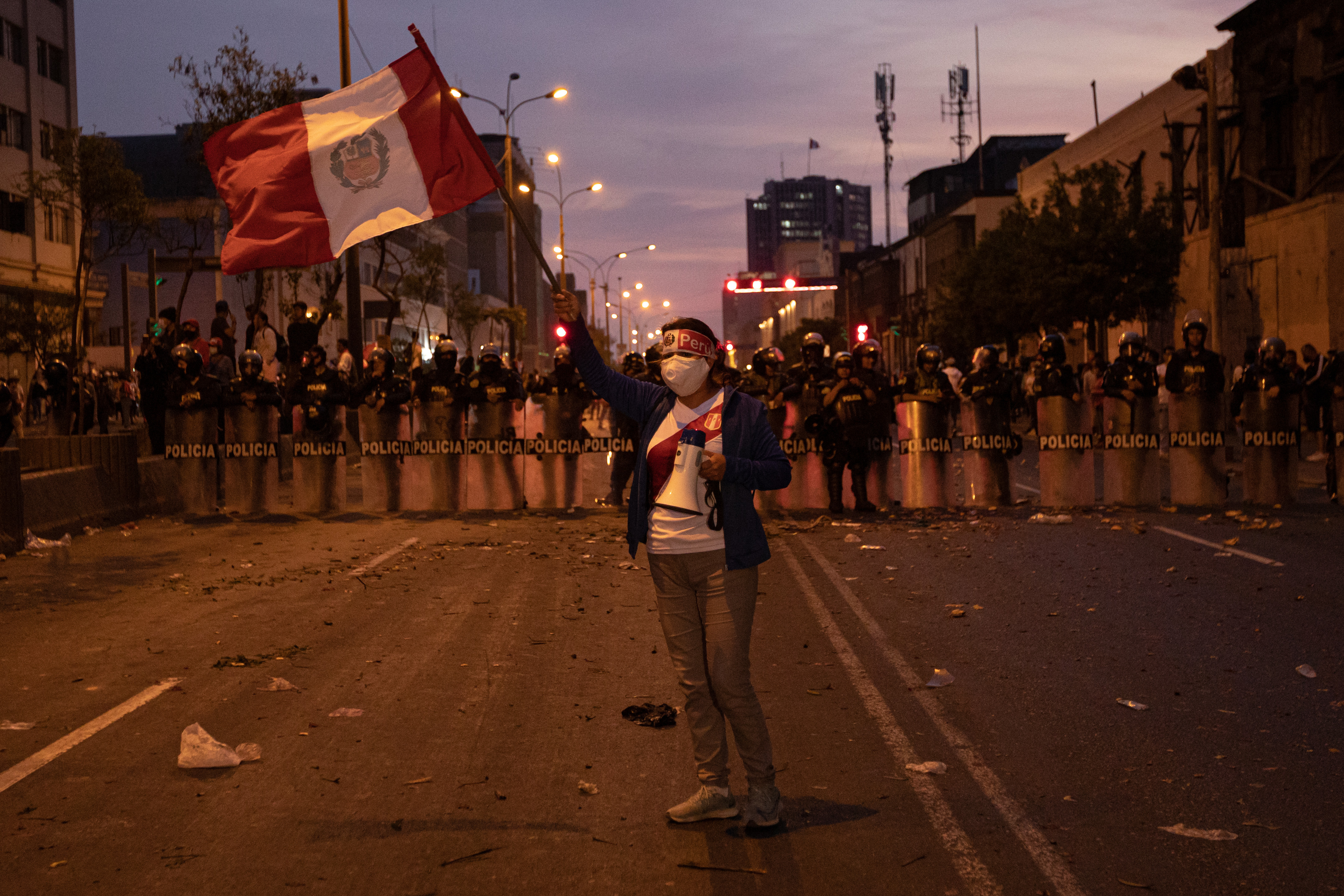 Protestas en Perú contra la nueva presidenta, Dina Boluarte