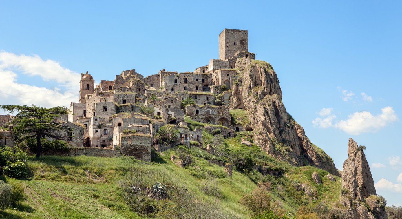Abandoned town of Craco.