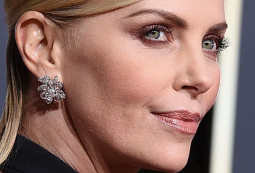 Charlize Theron at the 2019 Golden Globes