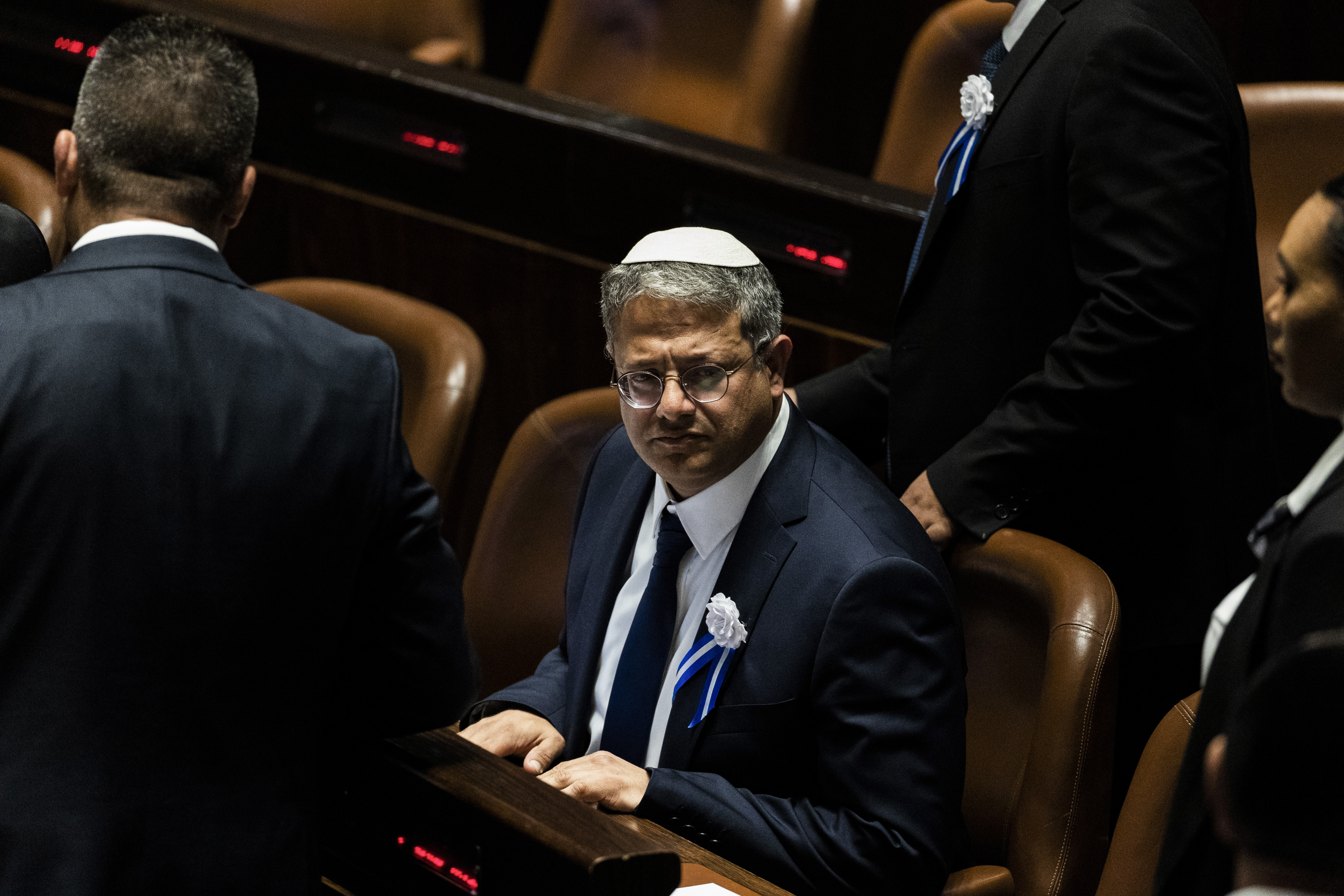 Ben Gvir, ministro de Seguridad Nacional de Israel en una imagen de archivo.