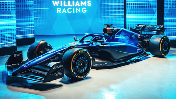 El nuevo FW45 de Williams para el Mundial.