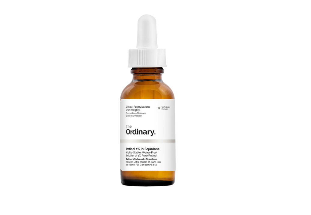 Retinol 1% in squalane, from The Ordinary.