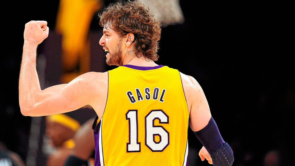 Pau Gasol, during his time as a Los Angeles Lakers player.